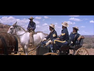 three sergeants (1962) - comedy, western. john sturges 720p