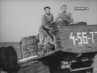 tractor drivers (1939) - melodrama, comedy. ivan pyryev 1080